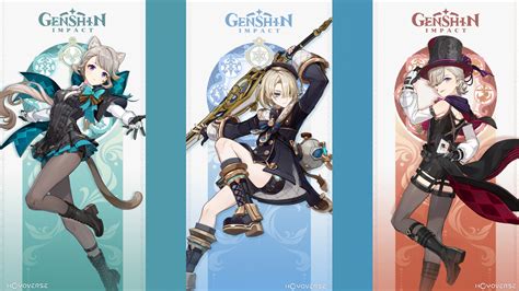 new fontaine characters|Genshin Impact 4.0 Update at a Glance